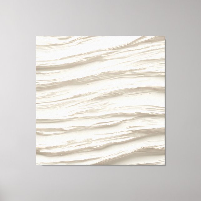 Toile Texture Abstraite ivoire (Recto)