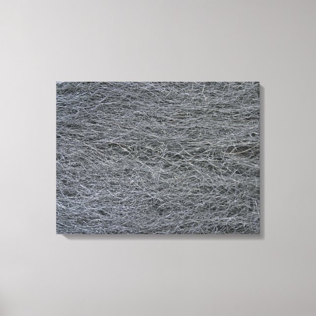 Toile texture de laine d'acier (Recto)