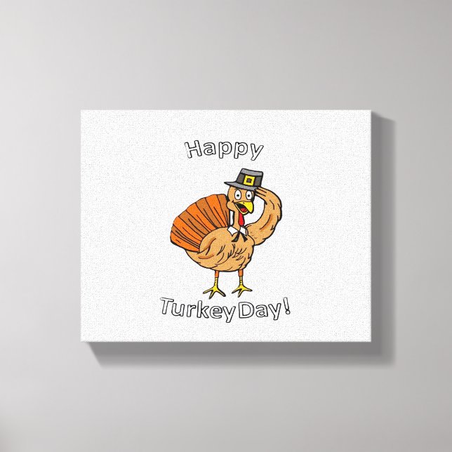 Toile Thanksgiving (Style 2) T-shirt classique (Recto)