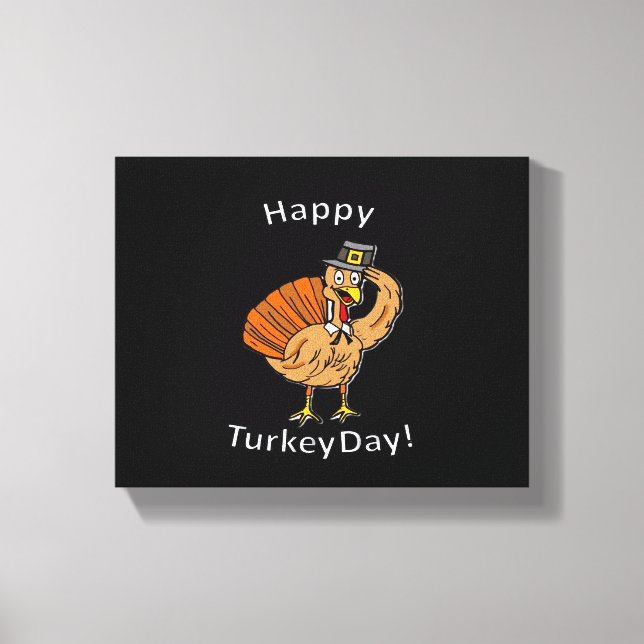 Toile Thanksgiving (Style 2) T-shirt surdimensionné (Recto)