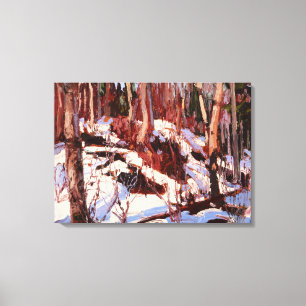 Toile Thaw in the Woods, art de Tom Thomson