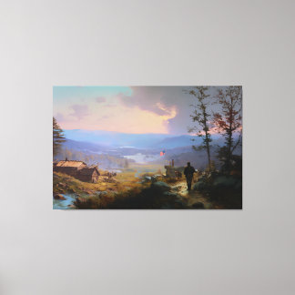 Toile The Banner and the Valley 
