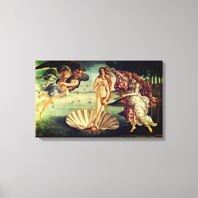 Toile The Birth of Vénus - Sandro Botticelli Lirréd (Recto)
