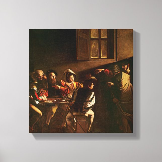 Toile The Calling of St. Matthew, c.1598-1601 (Recto)