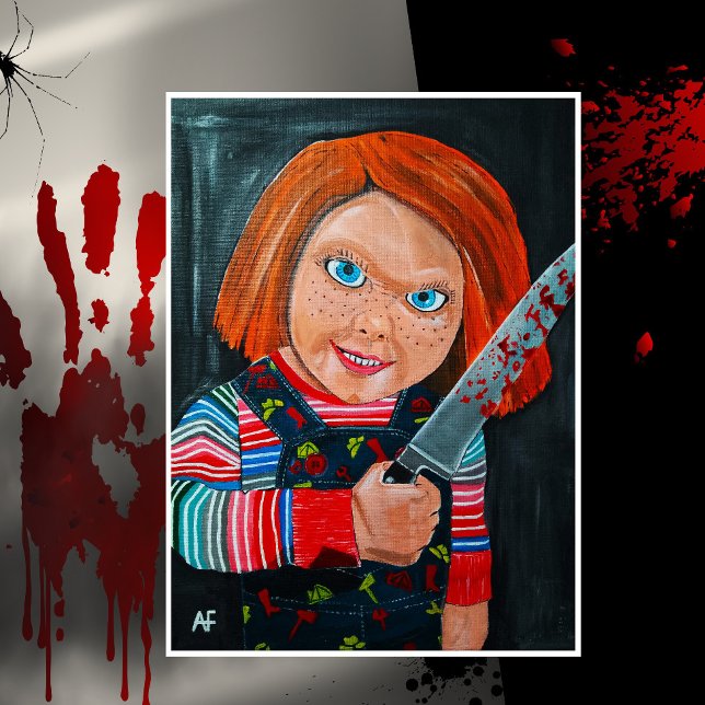 Toile The Doll Painting by Alfred Fox (Créateur téléchargé)