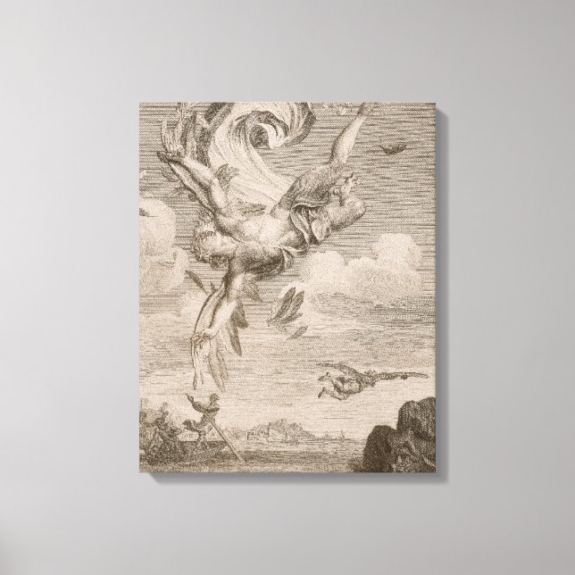Toile The Fall of Icarus, 1731 (Recto)