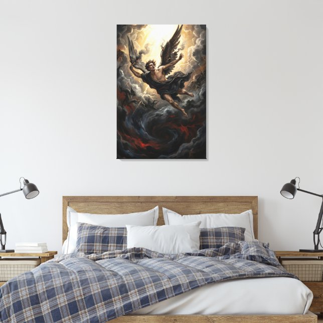 Toile The Fall of Lucifer from Heaven (Insitu(Chambre))