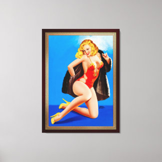 Toile The Feed Of Mink par Peter Driben