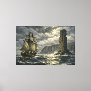 Toile The Old Man of Hoy par BurnsInHell