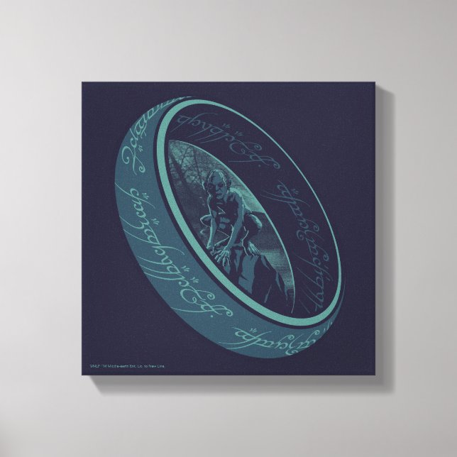 Toile THE ONE RING™ GOLLUM™ Graphic (Recto)