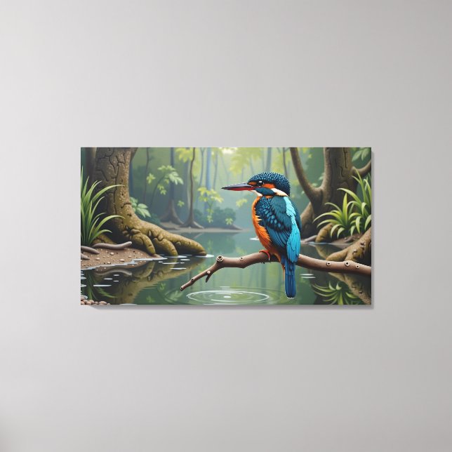 Toile The Silent Hunter (Recto)