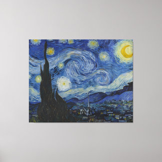 Toile The Starry Night - Vincent Van Gogh