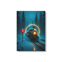 The Steam Giant in Sunlit Snow