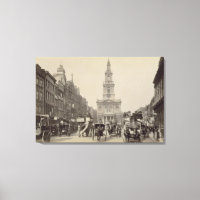 The Strand, vers 1880 (photo sépia)