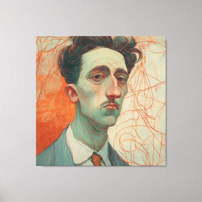 Toile The Thin Man: Modern Expressionism (Recto)