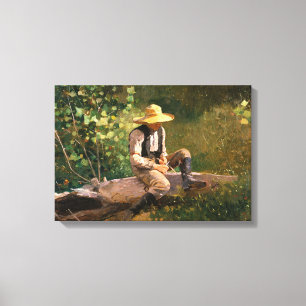 Toile The Whittling Boy (par Winslow Homer)