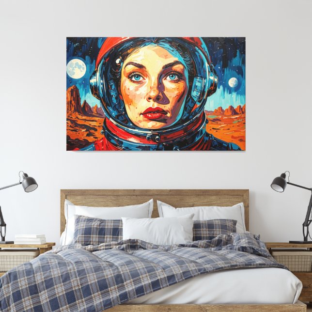 TOILE THE WORLD WE DISCOVERED 22 (Insitu(Chambre))