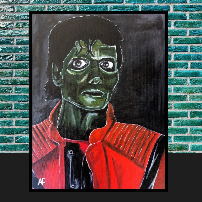 Toile The Zombie Painting by Alfred Fox (Créateur téléchargé)