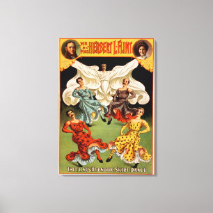 Toile Théâtre de danse hypnotique des Flints