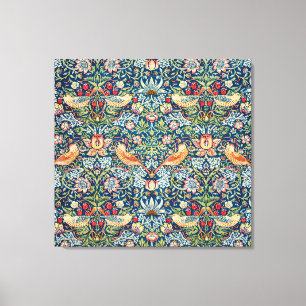 Toile Thief fraise William Morris Art Canvas