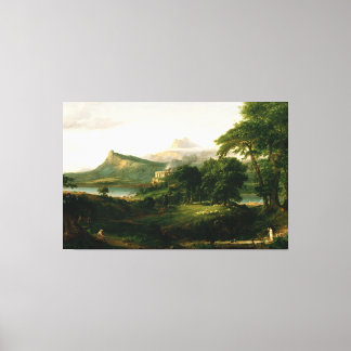 Toile Thomas Cole Le cours de l'Empire - L'Arcadien