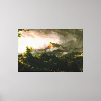Toile Thomas Cole Le cours de l'Empire - Savage State