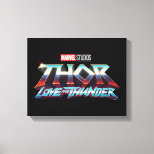 Toile Thor : Love and Thunder Logo