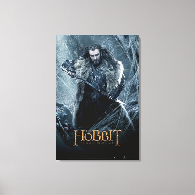 Toile THORIN OAKENSHIELD™ Poster de caractères 3 (Recto)