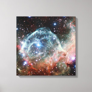 Toile Thor's Helmet Nebula Space