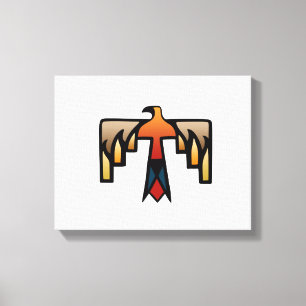 Toile Thunderbird - symbole indien indigène