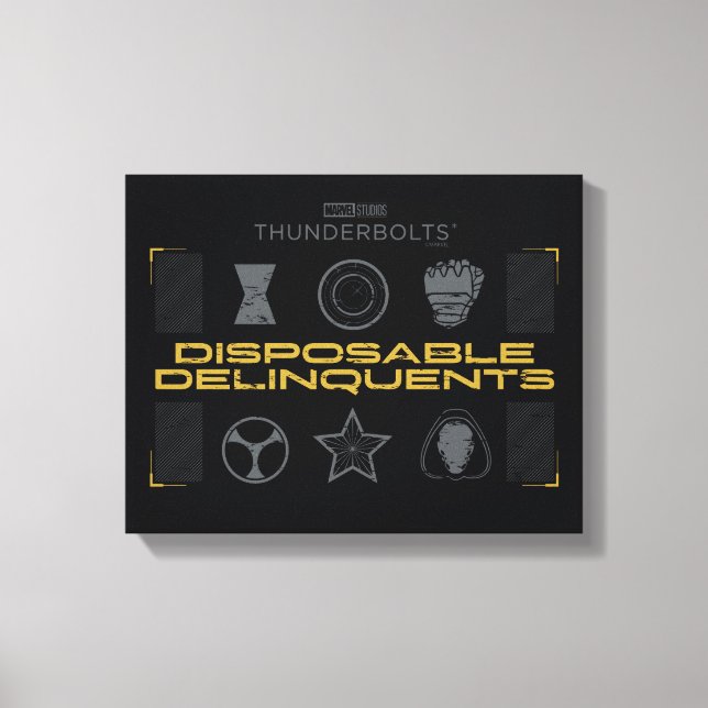 Toile Thunderbolts* | Disposable Delinquents (Recto)