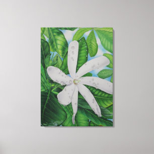 Toile Tiare Tahiti