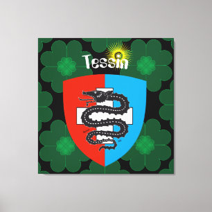 Toile Ticino Suisse Svizzera Svizra Leinwand