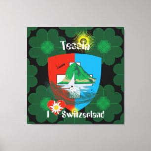 Toile Ticino Suisse Svizzera Svizra Leinwand