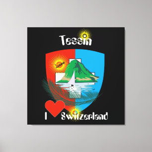 Toile Ticino Suisse Svizzera Svizra Leinwand