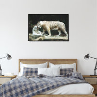 Tigre Bengale Blanc Enveloppé