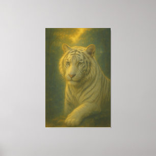 Toile Tigre Blanc Majestueux – Beaux-Arts