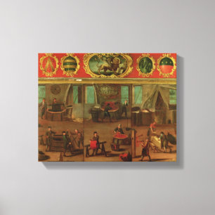 Toile Tinctorial de tissu démontrant le leur commerce e