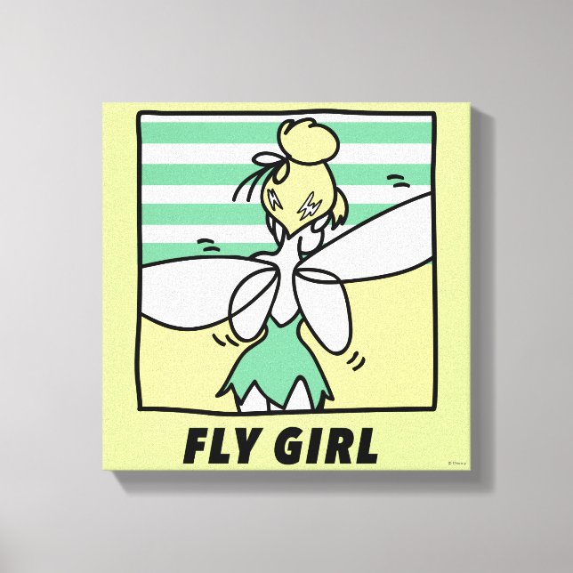 Toile Tinker Bell | Bandes dessinées mignonnes 4 (Recto)
