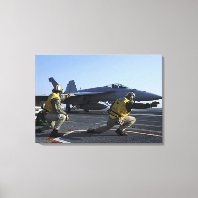 Toile Tirs à bord du USS George HW Bush (Recto)