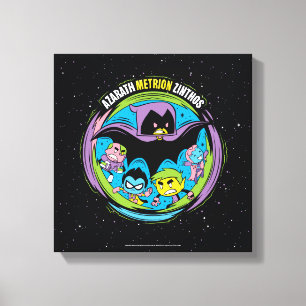 Toile Titans Ados, allez !   Corbeau "Azarath Metrion Zi