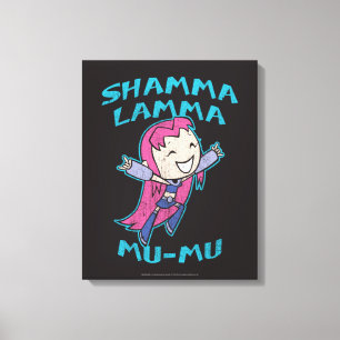 Toile Titans Ados, allez !   Starfire "Shamma Lamma Mu-M