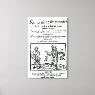 Toile Titlepage à William Kemp