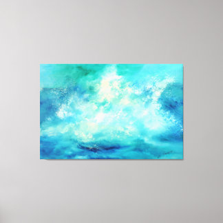 Toile titre : "marina grande" auteur italien