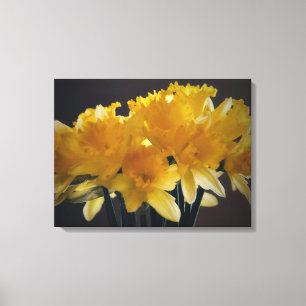 Toile Toiles Artistiques Photographiques de Jonquilles