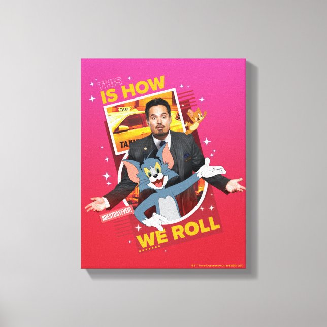 Toile Tom & Jerry With Terrance - This Is How We Roll (Recto)