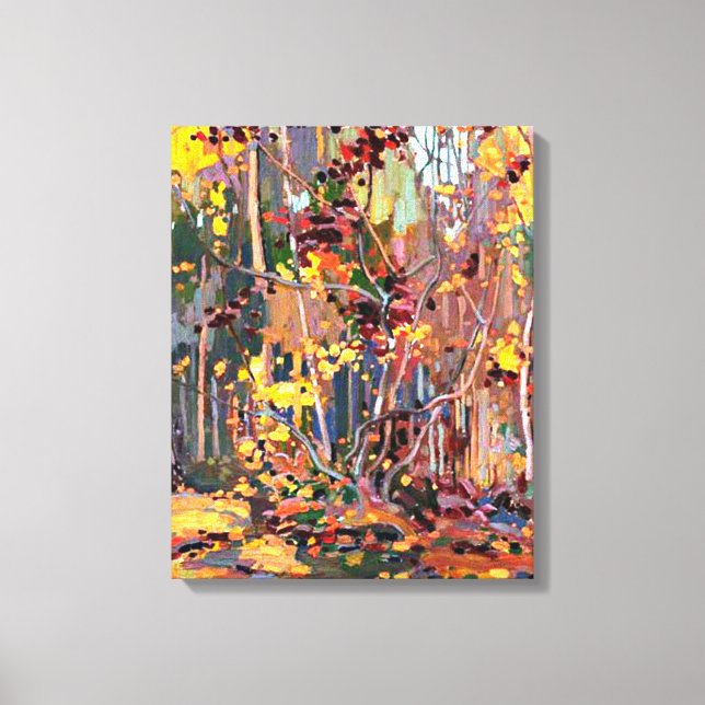 Toile Tom Thomson - Érables (Recto)