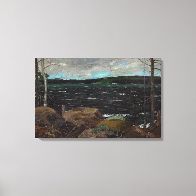 Toile Tom Thomson - LAC DU NORD 1913 (Recto)
