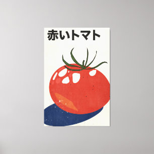 Toile Tomate rouge