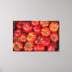 Toile Tomates Au Marché